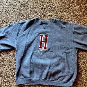 Vintage Harvard College Cotton sweatshirt. Size large. Super comfy. $35